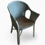 Honey rattan chair