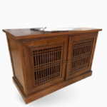Sideboard with spoked drawer fronts