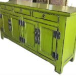 Chinese sideboard 3 drawer 4 door