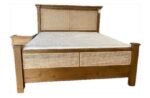 King Size Bed with bamboo - Image 2