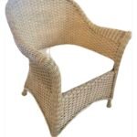 Sofa rattan with cushion