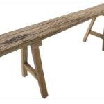 Bench old teak wood