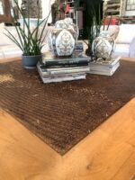 Table teakwood top rattan - Image 3