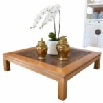 Coffee Table Top Rattan
