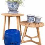 Round Slatted Table
