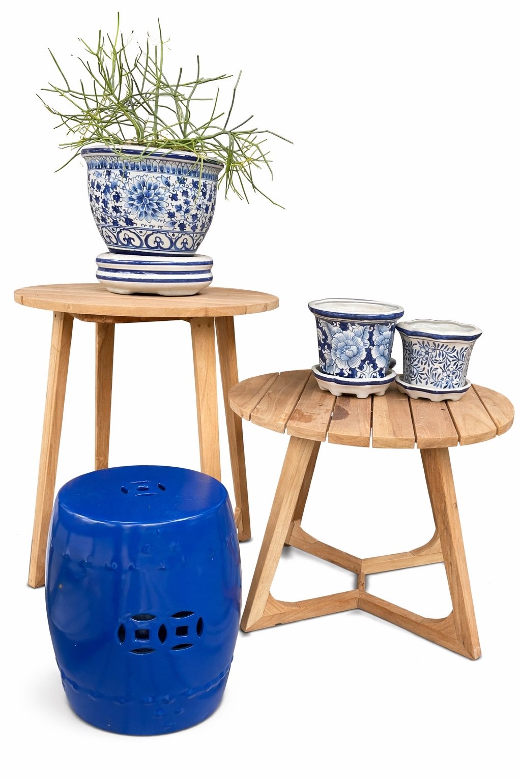 S__165863434_0 Round Slatted Table - Image 1