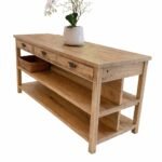 Island Table 6 Drawer 4 Shelf