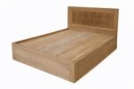 King Size Bed With Slatted Headboard