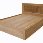 King Size Bed With Slatted Headboard